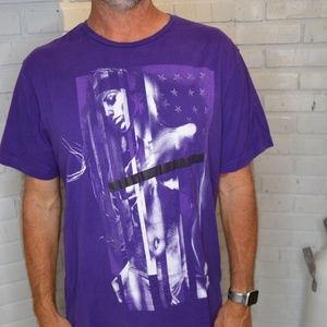 Marc Ecko Cut & Sew Purple Shirt XL T-shirt Mens
